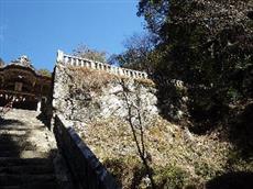 神峯神社の石垣